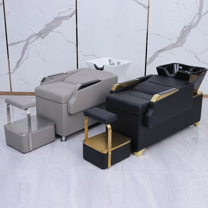 Pedicure Chair For Economic Spa Barber Wash Hairdressing Shampoo Basin Professional Salon Hair Stylist Japanese Thai Massage Bed