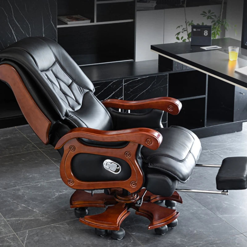 Comfy Ergonomic Executive Office Chair with massage features