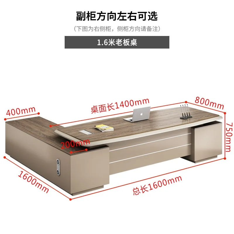 Office Desks Computer Offices Home Desk Professional Furniture Minimalist Executive Gaming Tables L Shaped Multifunctional Work