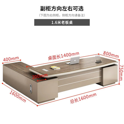 Office Desks Computer Offices Home Desk Professional Furniture Minimalist Executive Gaming Tables L Shaped Multifunctional Work
