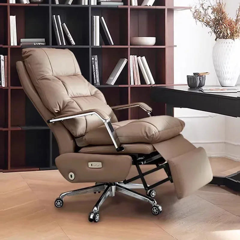 Modern Massage Office Chair Lounge Throne Arm Swivel Vanity Ergonomic Office Chair Makeup Computer Silla Gaming Home Furniture
