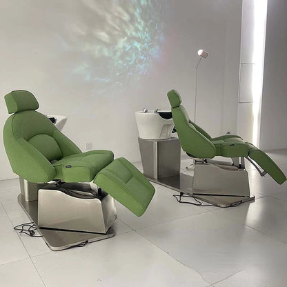 Electric Hairdresser Chair Shampoo Intelligent Simple Beauty Salon Chair Hair Washing Kappers Stoel Hairsalon Furniture CY50XT