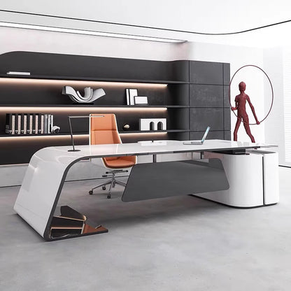 Gaming Office Desk Standing CornerComputerbureaus Executive Desk Mesa Workbench Desktop Laptop Table Pliante Home Furniture