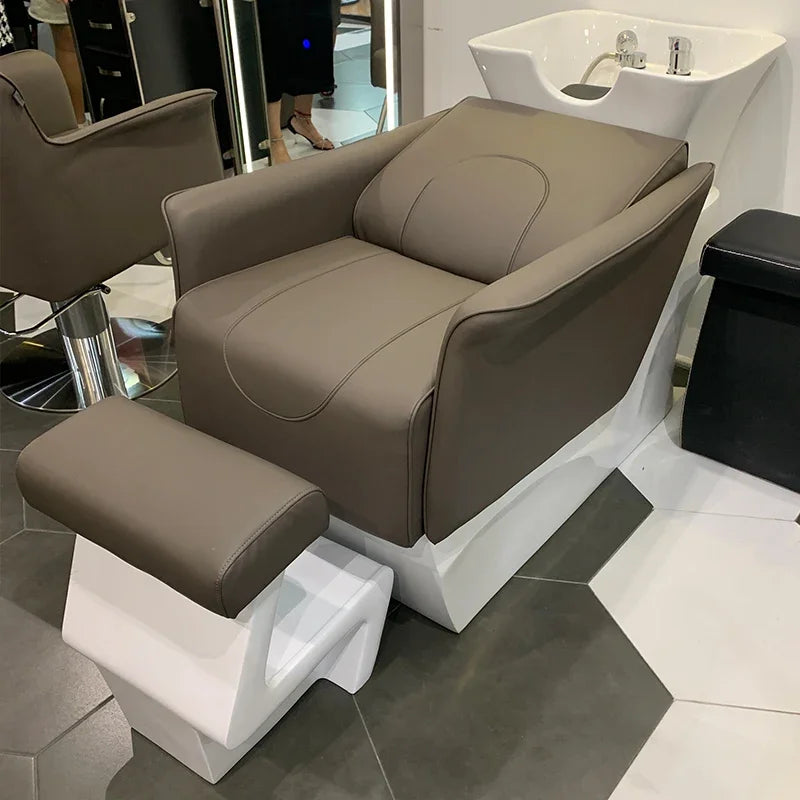 Hydrotherapy Shampoo Chair Hair Salon Shower Head Hair Wash Chair Styling Luxury Ergonomics Silla Peluqueria Salon Furniture