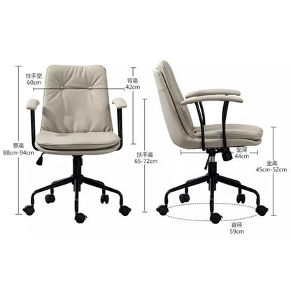 Relaxing Swivel Office Chairs Computer Ergonomic Mobile Meeting Office Chairs Italian Design Office Furniture Chaise Bureau LLOC