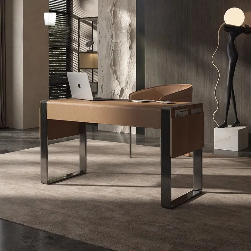 Workstation Storage Modern Desk Writing Computer Drawers Office Desk Executive Counter Escritorios De Oficina Office Furniture