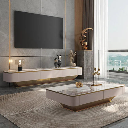 Metal Luxury Coffee Tables Living Room Italian Modern Coffee Table Small Design Couchtisch Wohnzimmer Home Furniture