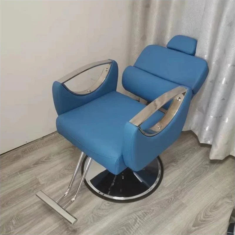Cosmetic Chair Salon Barber Man Hairdressing Shop Hydraulic Pink Professional Makeup Beauty Washing Armchairs Cadeira Chairs Spa