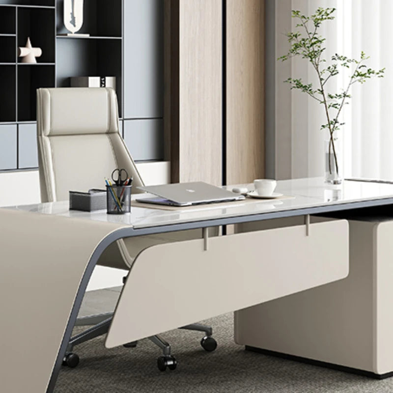 Executive Desk Dressing Table Multifunction Home Reception L Shaped Gaming Desks Standing Computer Escritorios Offices Furniture