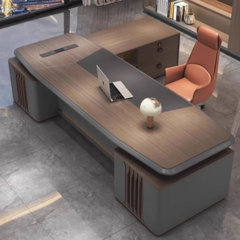 Luxury L-Shaped Office Desk