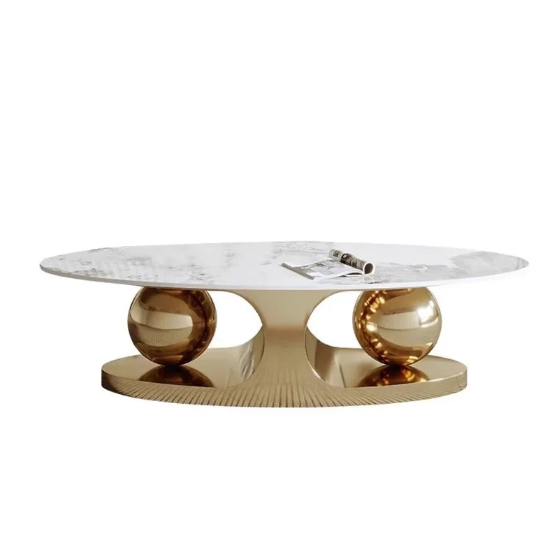 Room Center Table Hall Coffee Living Sofa Dining Set Furniture Luxury Coffe Mesa Salon