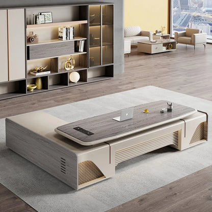 European Art Office Desk Gaming Luxury Storages Conference Long Computers Desks Bookshelf Mesa De Escritorio Office Furniture