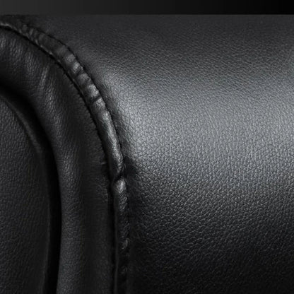 Comfy Boss Office Chair: Adjustable Rolling Design with Headrest