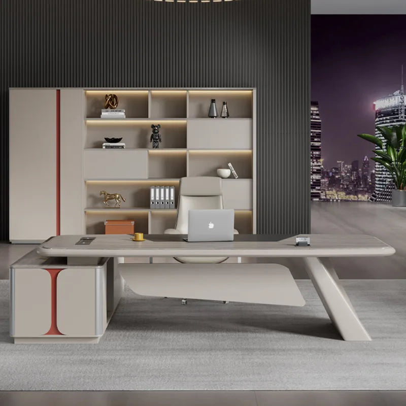 Multifunctional Computer Desk, Adjustable Height Writing Table, Bedside and Executive Desk,