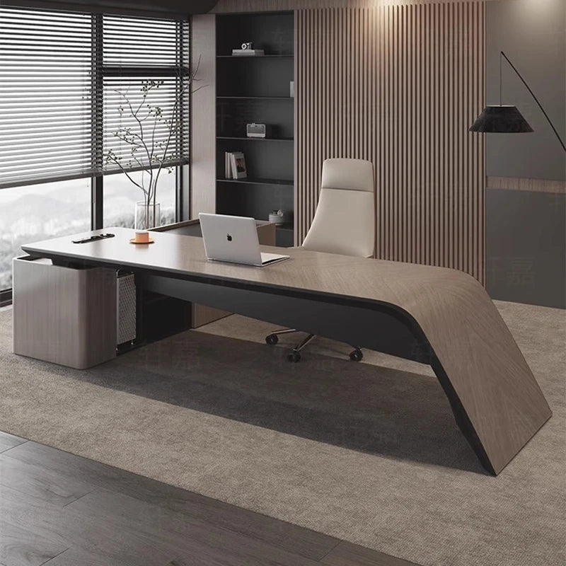 Standing Laptop Computer Desks Gaming Notebook Writing L Shaped Office Table Work Storage Meuble Ordinateur Office Furniture
