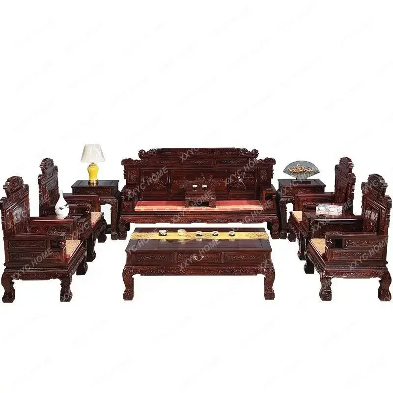 Indonesian Rosewood Sofa Set