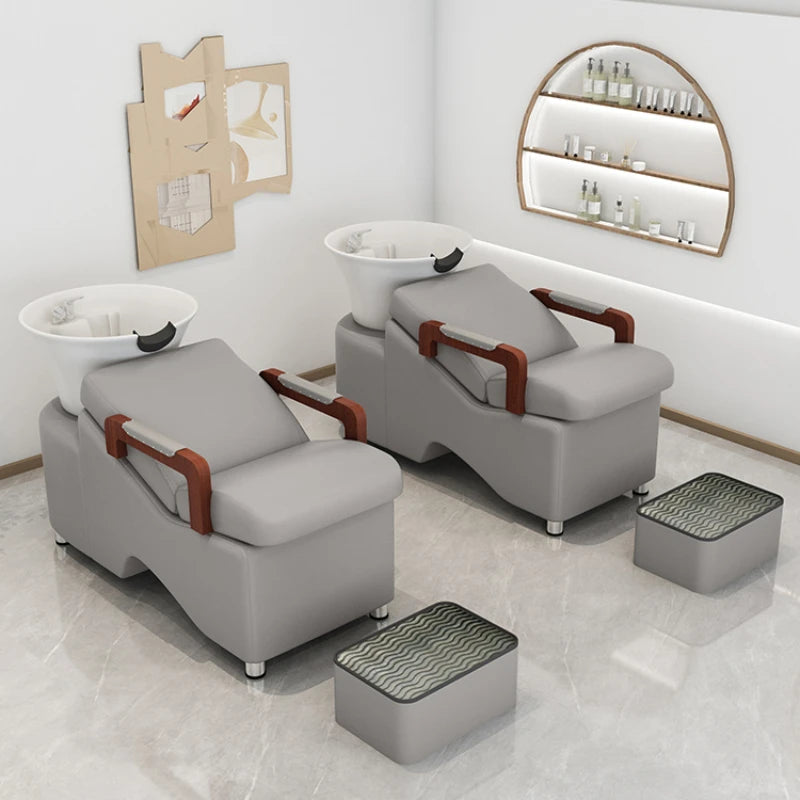 Beauty Salon Chair – Hairdressing Headspa Bed, Shampoo Wash Basin, Thai Spa Armchair, Professional Chaise Coiffure