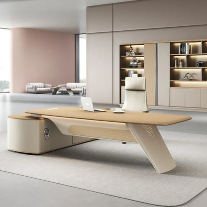 Minimalist Bedroom Desk – Corner Office Workstation, Multifunctional Modern Reading Table, Biurka Komputerowe, Simple Gaming Desk