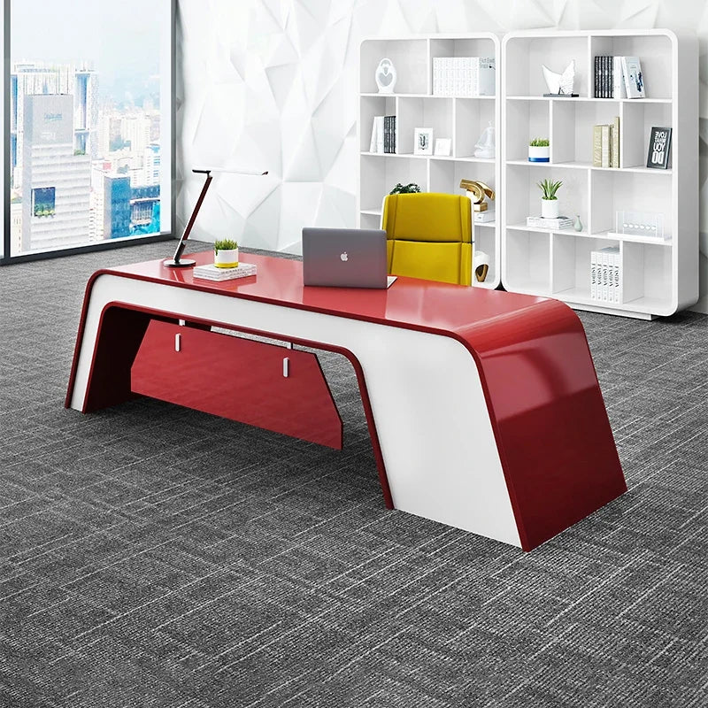 Desk Simple Table Modern Sofa Side Home Office Desks Reading Computer Corner Writing Escritorio Reception Study