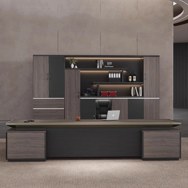 Standing Modern Office Desk Vanity Bedroom Workbench Meeting Office Desk Computer Scrivanie Per Ufficio Luxury Furniture