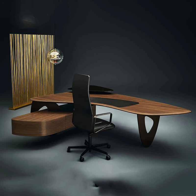 Executive Office Desk Furniture Computer Offices Student Corner Accessories Reading Scrivania Ufficio Lavoro Multifunction Home