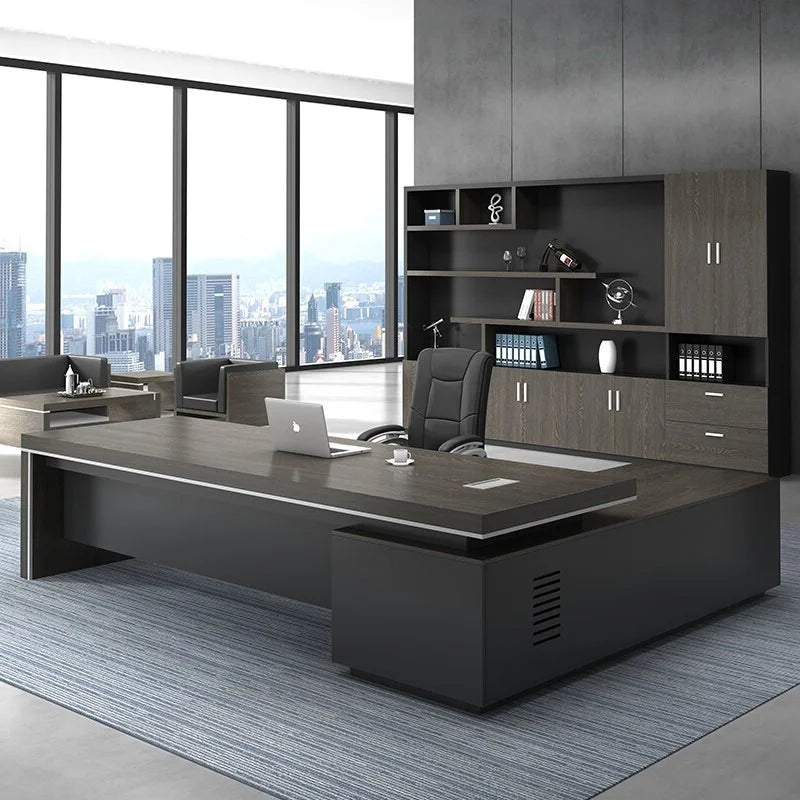 Luxury Corner L-Shaped Office Desk