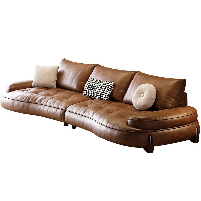 L Shape Leather Lazy Living Room Sofas Bed Sectional Sofa Modern Luxury Living Room Sofa Corner Bubble Cama Patio Furniture