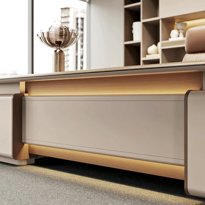 Light Luxury Design Desks Computer Sense President Minimalist Writing Tables Manager Office Bureau Meuble Office Furnitures