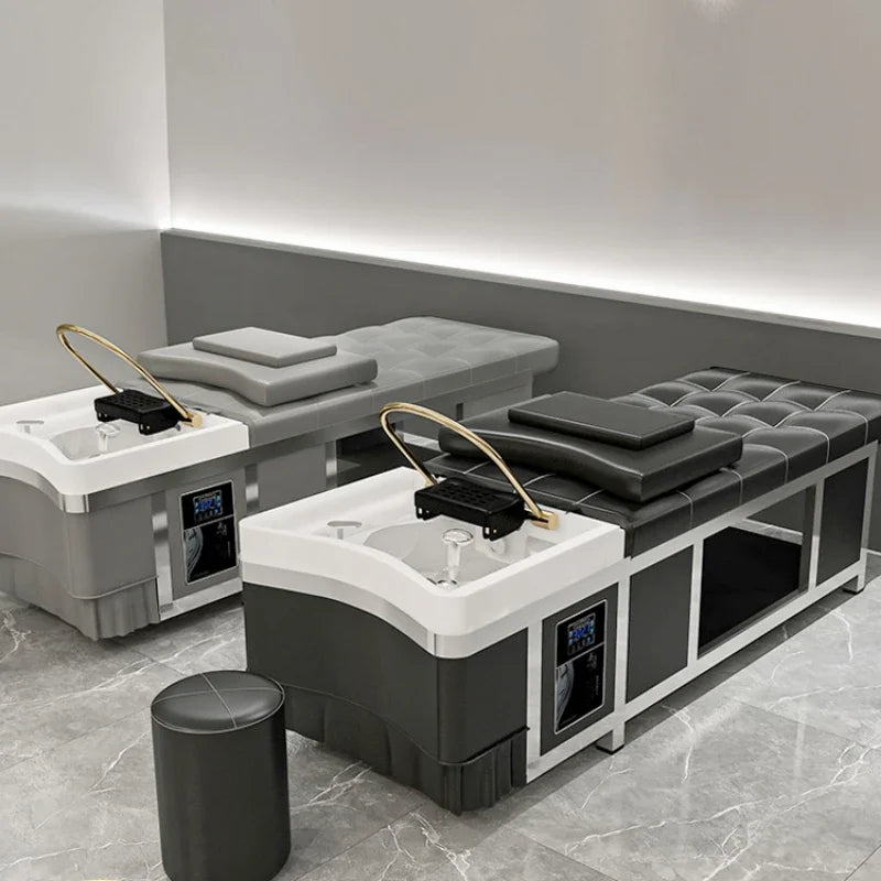 Shaving Chair Nail Spa Hair Washbasins Shampoo Bowl Sink Cosmetic Basin Massage Chairs Beauty Sandalye Cadeira Furniture JY50SC