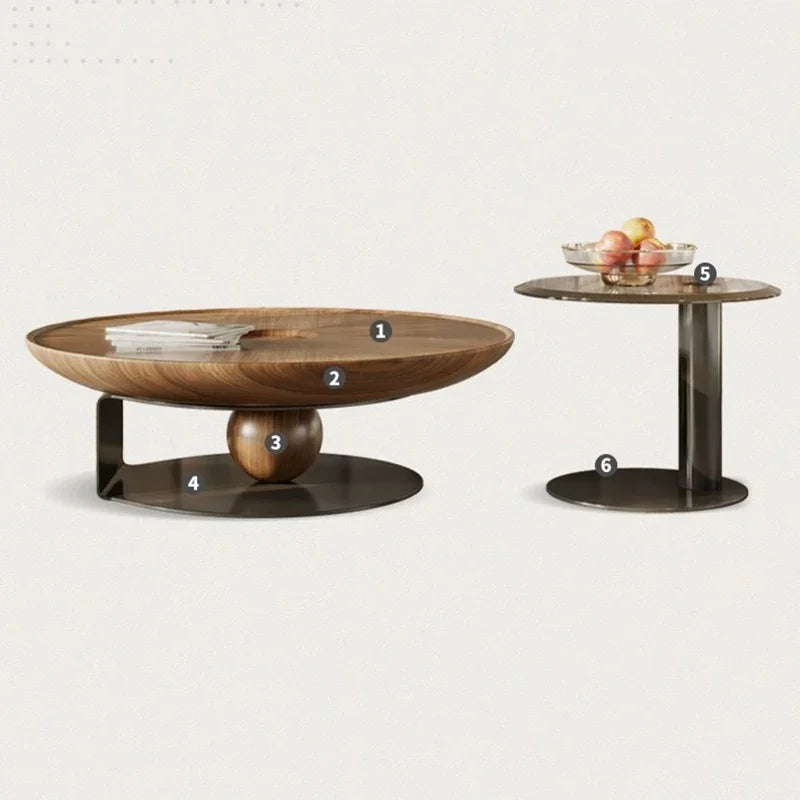 Minimalist Organizer Coffee Table Storage Transform Aesthetic Standing Italian Side Table Japanese Mesas Bajas Patio Furniture