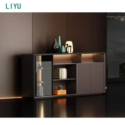 Liyu  Hot Sale Modern Stylish High-End Rectangle Conference Table Exquisite Craftsmanship Office Home School Hotel Furniture Use