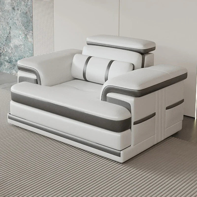 Reclining Electric Living Room Sofas Modern Massage Designer Lounge Sofa Sectional Leather Divano Letto Apartment Furniture