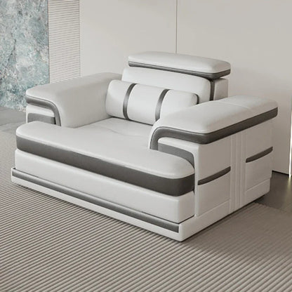 Reclining Electric Living Room Sofas Modern Massage Designer Lounge Sofa Sectional Leather Divano Letto Apartment Furniture