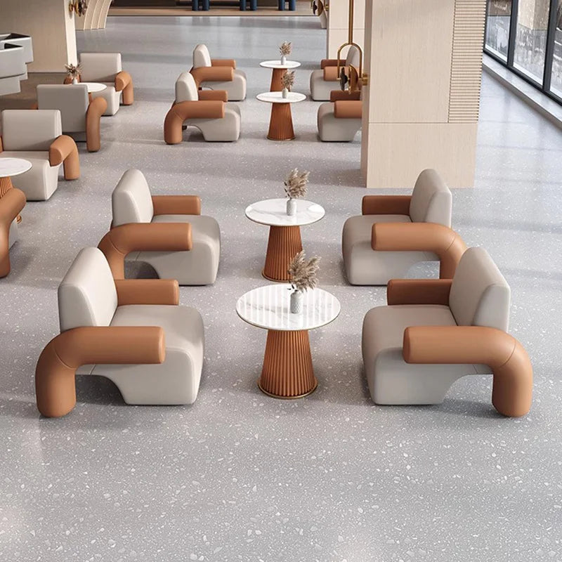 Luxury Marble Conference & Dining Table Set