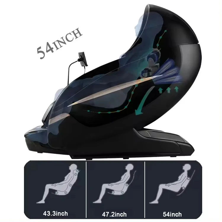High quality whole body 3D4D zero gravity massage chair professional massage chair makes you feel comfortable