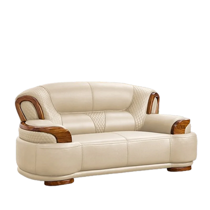 Luxury Villa Sofa Wood Green High End Apartment Sofa European Large Sillon Relax Reclinable Para Salon Living Room Furniture