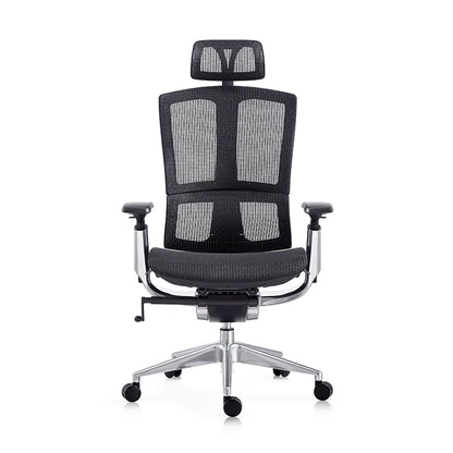 high end leather computer work chair commercial revolving guest furniture revolving pu leather office chair home seat