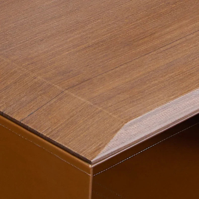 L Shaped Office &quot;Copmuter&quot; Modern Writing Computer Desk Luxury Modern Office Desk With Filing Cabinet 3198*2460*750mm