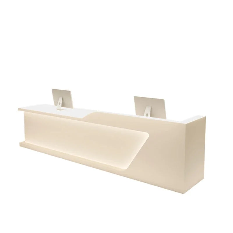 Podium Cashier Desk Office Party Reception Tables Counter Cosmetics Front Help Beauty Center Furniture Salon Storage Checkout