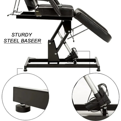Salon SPA Massage Bed Tattoo Chair Facial Adjustable Table Beauty Equipment