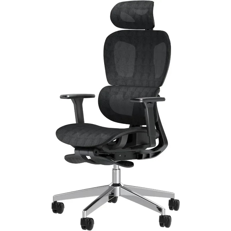 Ergonomic Mesh Office Chair – High Back Design with 3D Adjustable Armrests.