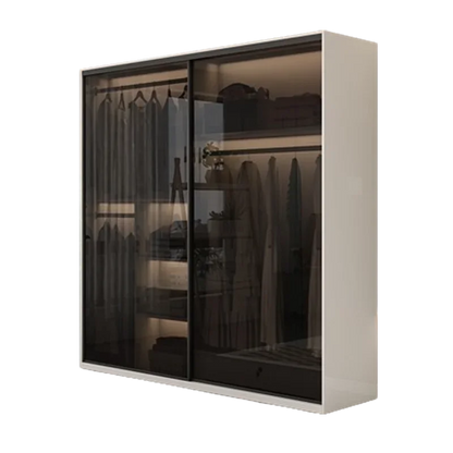 Luxury Shelf Storage Wardrobe – Affordable Dressers for Queen Hotel, Living Room, and Bedroom