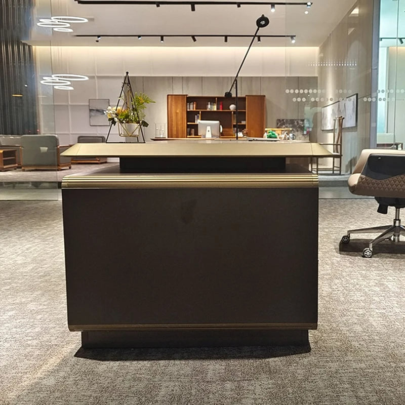 Monitor Corner Office Desks Stand L Shaped Study Supplies Hutch Gaming Desk Simple Coffee Scrivania Angolare Desk Furniture