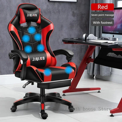 High quality gaming chair RGB light office chair gamer computer chair Ergonomic swivel Massage Recliner New gamer chairs
