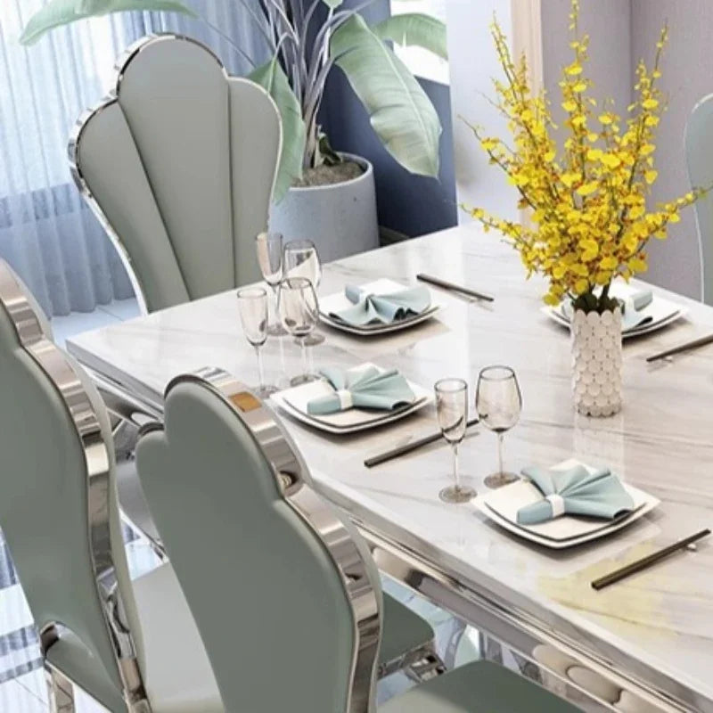 Luxury Organizer Dining Table Nordic Living Room Restaurant Dining Tables Luxury Modern Mesas De Jantar Kitchen Furniture