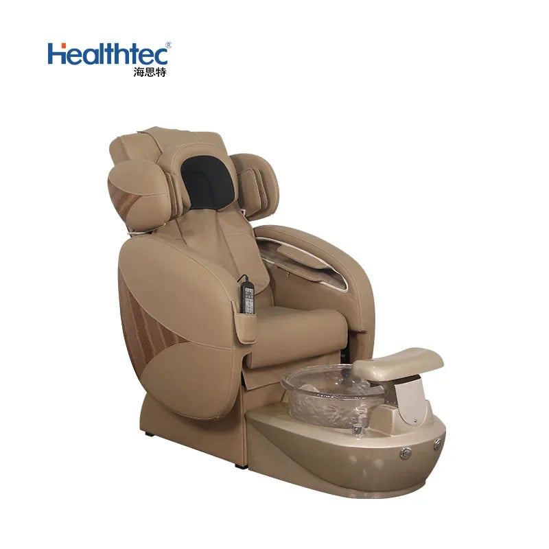 Manufacturer hot-selling automatic reclining chair fabric craft foot bath hydrotherapy massage high-end foot therapy chair