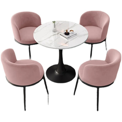 Outdoor Dining Set – Extendable Coffee Table with 4 Chairs