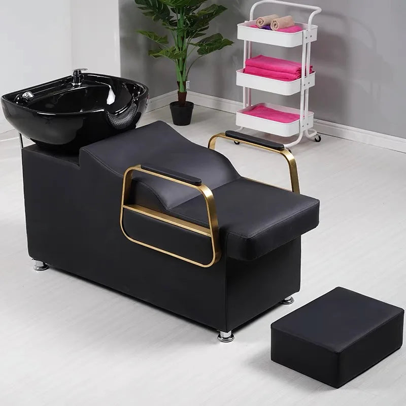 Hair Spa Equipment Mobility Hairdressing Salon Styling Chairs Stylist Washing Chair Professional Massage Stoelen Beauty Customer