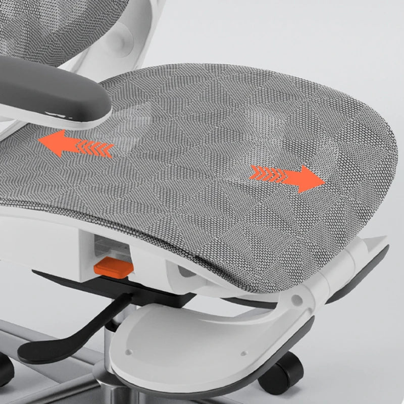Luxury Gaming Chair with Reclining Backrest