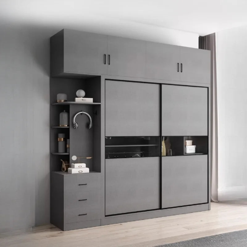 Luxury Wardrobe Organizer – Open Closets, Bedroom Cabinet with Shelves